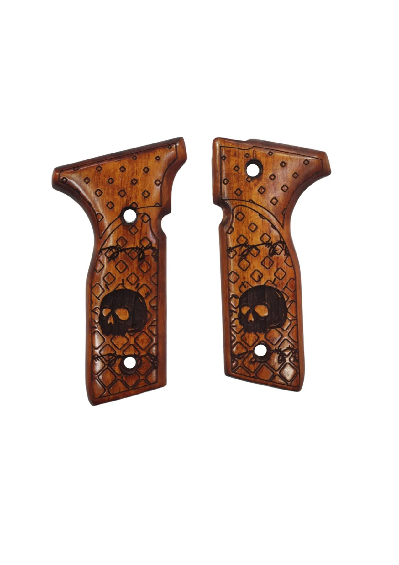 

Beretta Stoeger Compatible Laser Cut Wooden Grip 2022-10