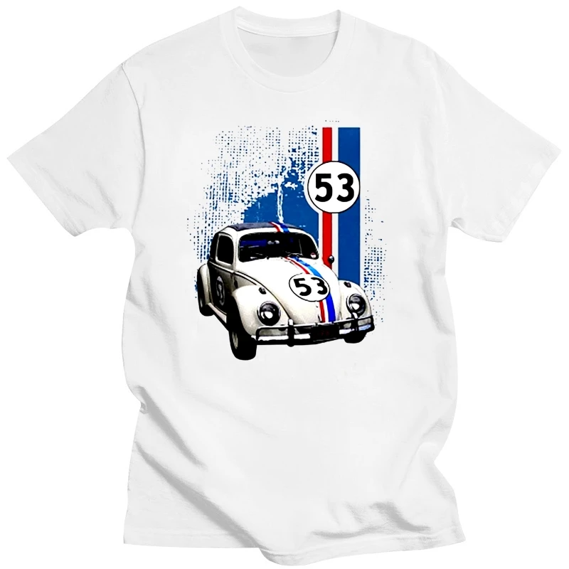 Herbie The Love Bug Movie Number 53 Plate New T-shirt Unisex