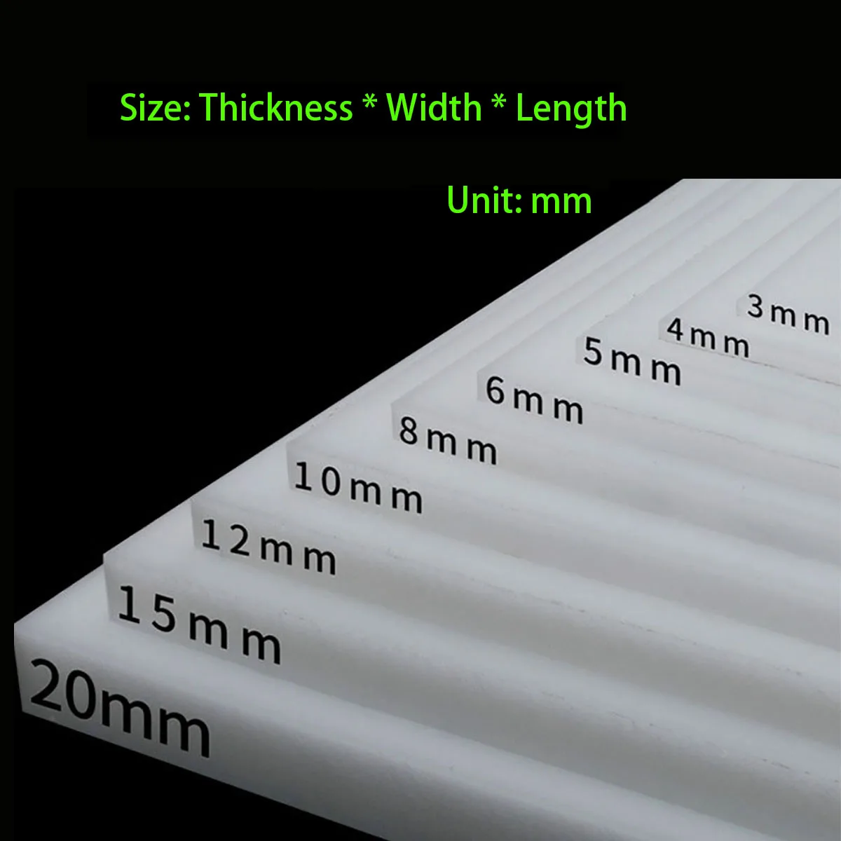 White PP Plastic Board and Polypropylene Board