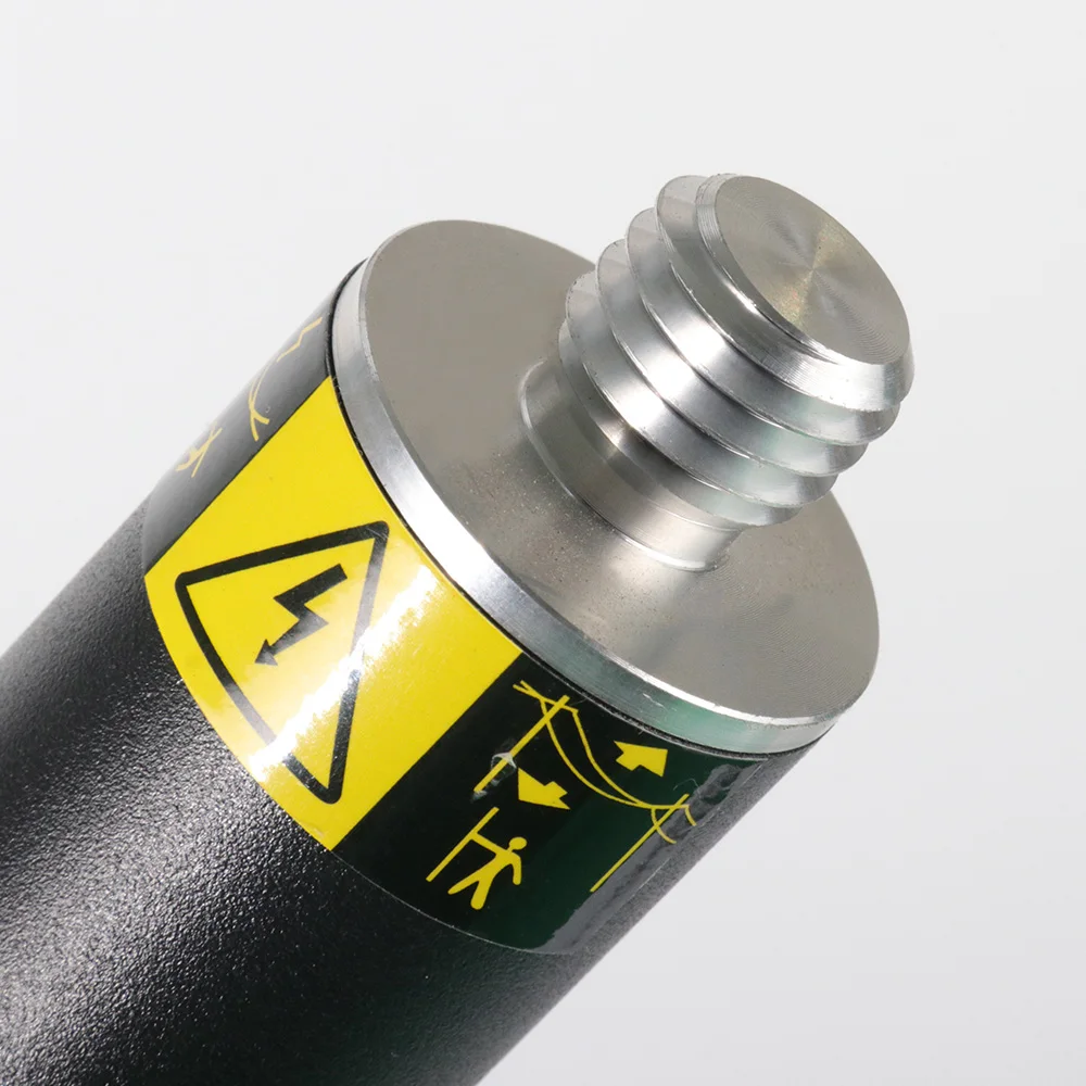 GP200-2A 2m 2 seções de alumínio que examinam o pólo dos Gps com cor preta