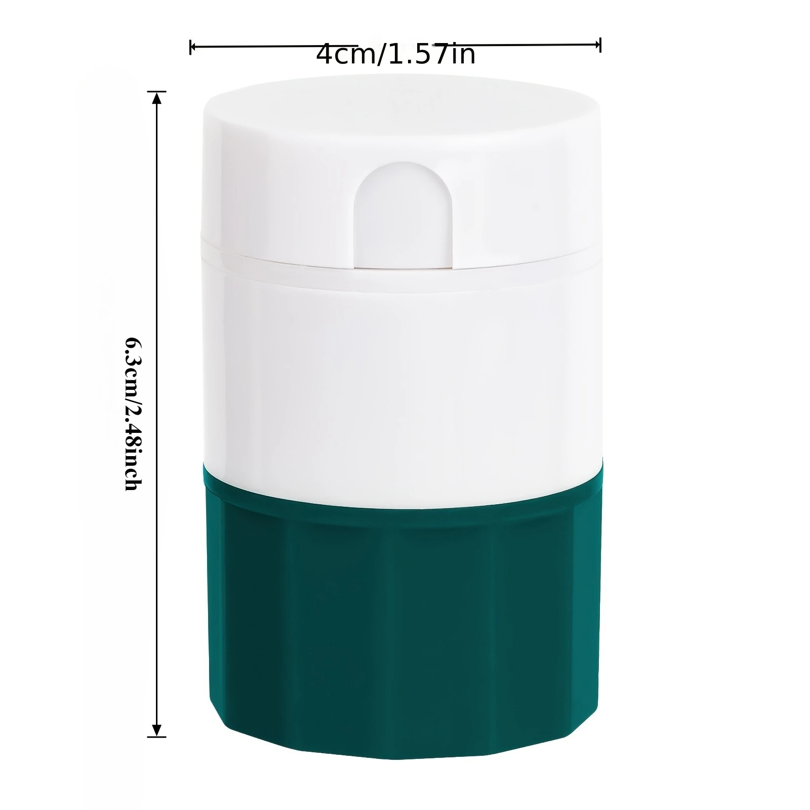 Four-in-One Pill Cutting and Grinding Set - Crusher and Storage Box - Portable Mini Medicine Storage Box, Suitable for Pills