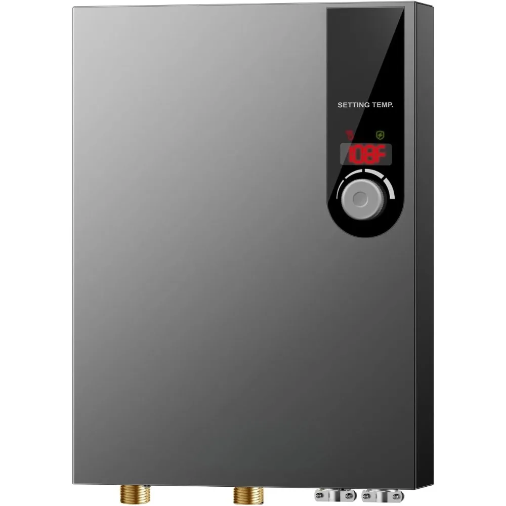 Electric Tankless Water Heater,18kW 240V on Demand Instant Endless Water Heater for Residential Whole House Shower, Space Saving