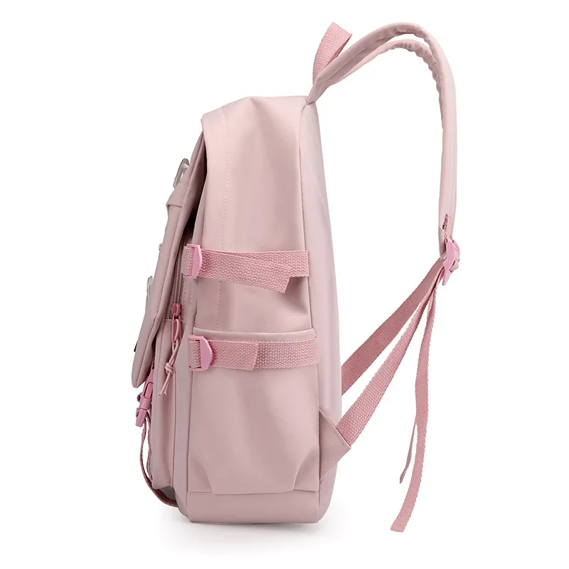 Bonito ponto mochila para menino menina escola estudante adolescente sacos de livro feminino mochila de viagem kawaii mochila escolar