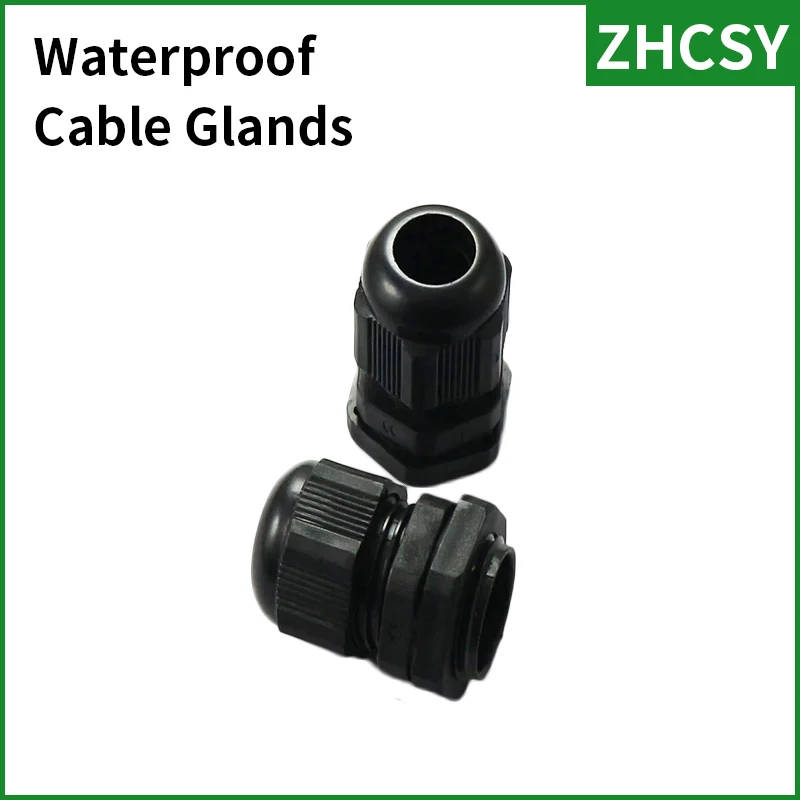 

5PCS Waterproof Cable Gland Plastic Seal Joint Nylon M12/16/18/20/22/25/27/30/32/36/40/50/63 IP68 Fixing Wire Connector