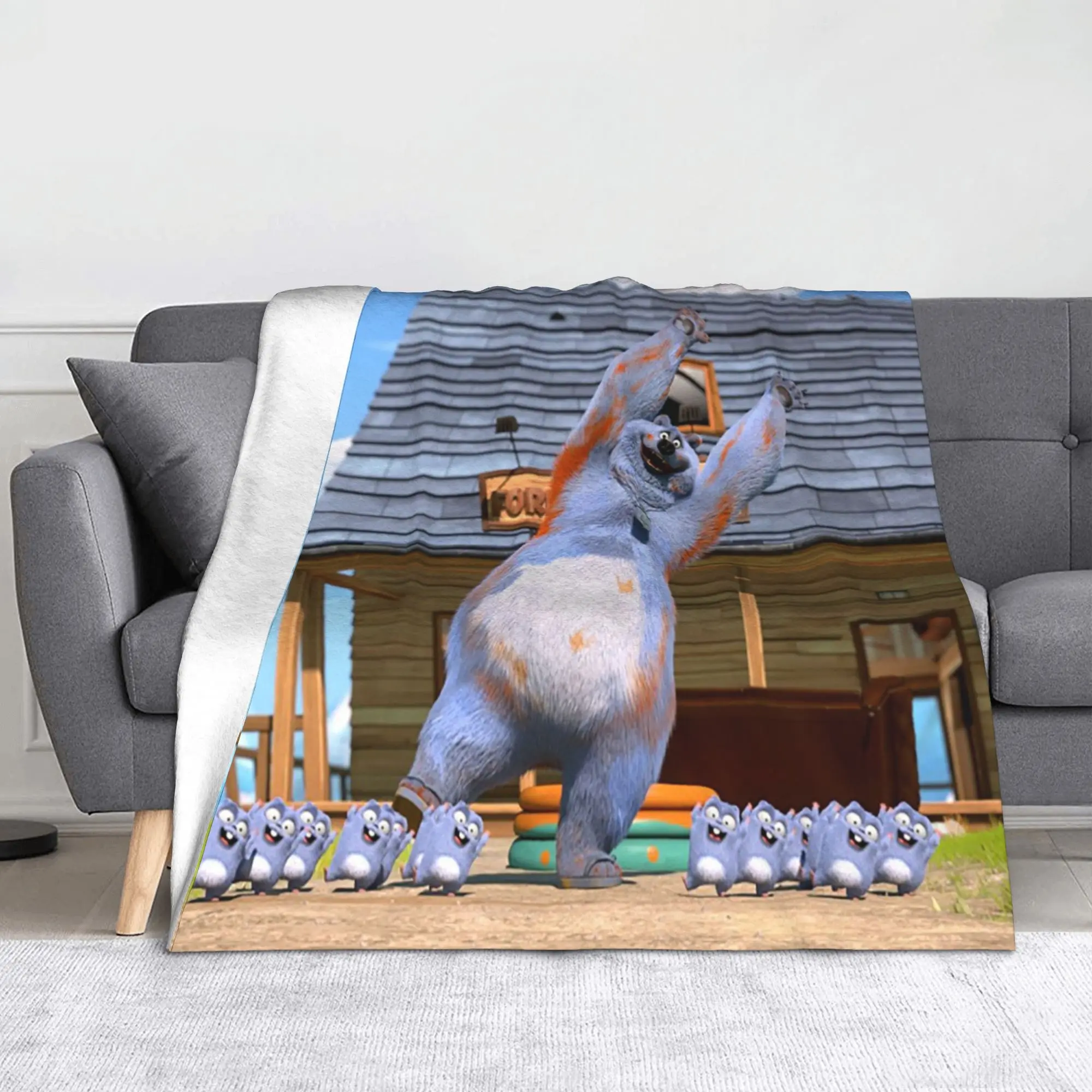 Grizzy Knitted Blan… - image