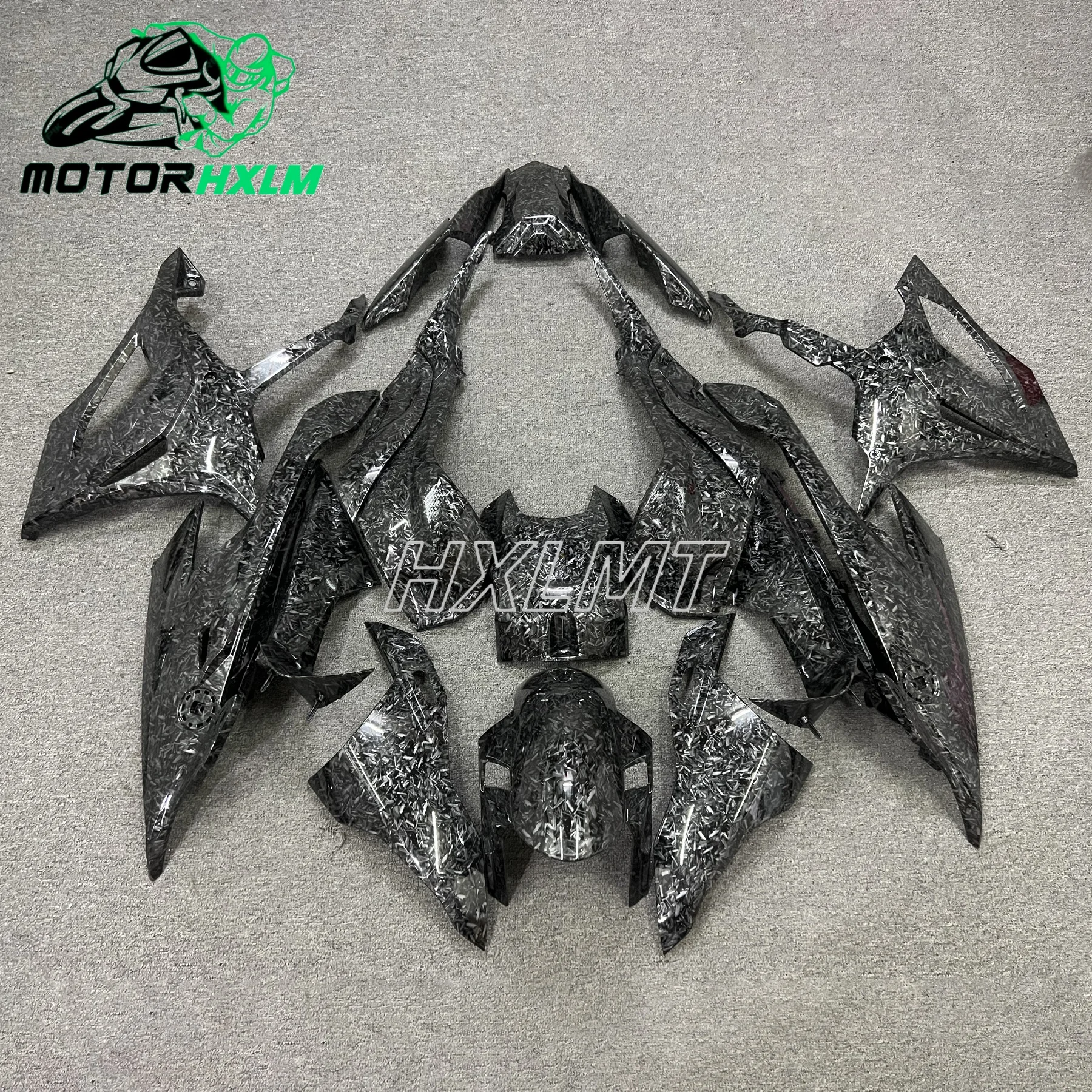 For BMW S1000RR 2022 2021 2020 2019 Carbon Fiber Paint Motorcycle Parts Fender Fuel Tank Cover Side Panel Fairing Kits