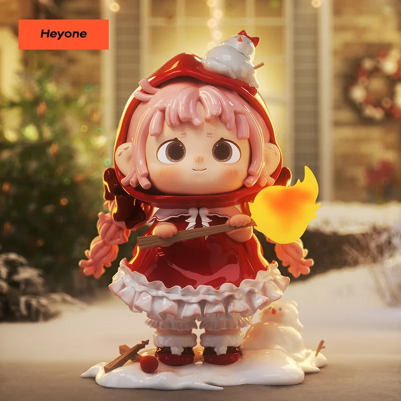 Genuine Heyone Furfur Glimmer City Under Night Sky Series Blind Box Cute Action Figure Mystery Box Doll Surprise Box Ornament