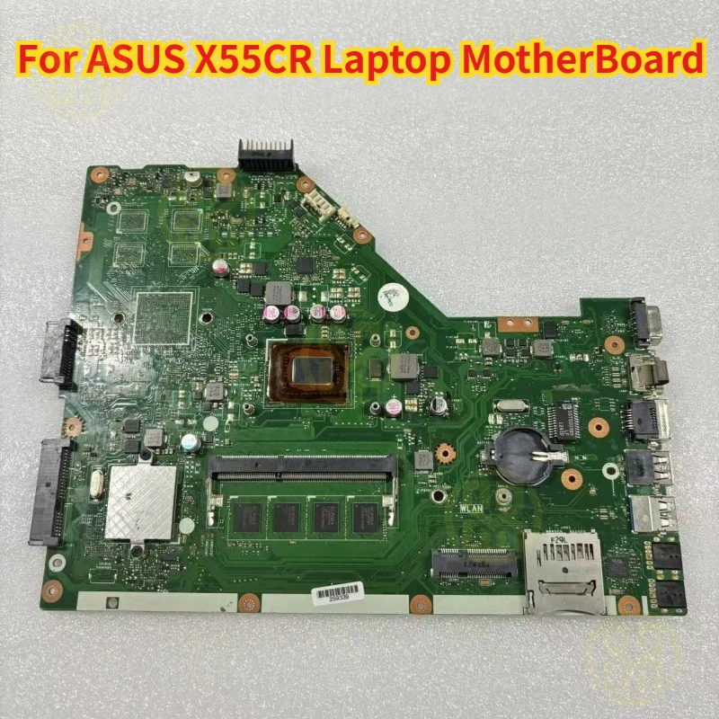

Материнская плата для ноутбука ASUS X55CR I3-2370M 4 ГБ, тест в порядке