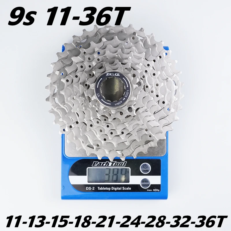 ZRACE Fietscassette 8-speed / 9-speed racefiets vrijloop 11-25T / 28T / 32T / 34T / 36T,8s 9s Cassette