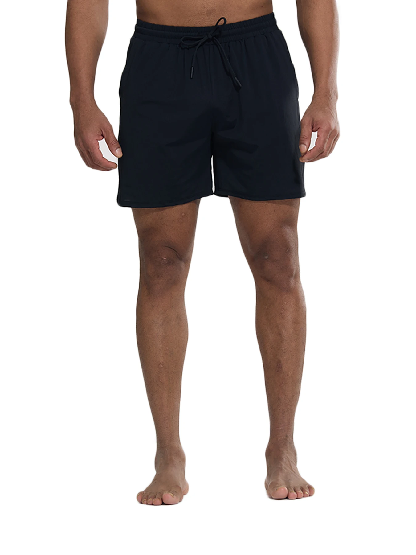 

Мужские быстросохнущие спортивные шорты, повседневные спортивные шорты для бега с карманами, эластичный пояс на шнурке, летние шорты для тренировок, размеры M-XL