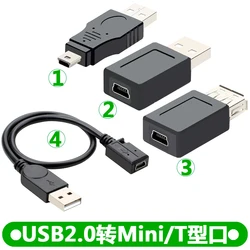 NEW USB 2.0 female Standard Type A to mini USB Female Adapter ADAPTOR Converter