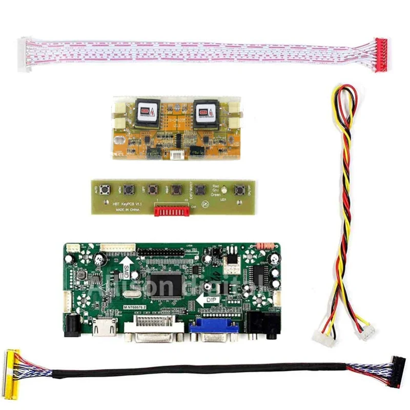 NEW Monitor Kit for LM215WF1-TLA1 HDMI+DVI+VGA+Audio 1920x1080 LCD LED Screen Controller Board Driver Panel