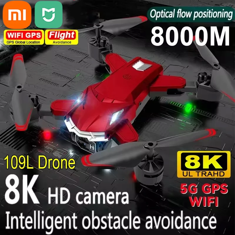 

Xiaomi Mijia 109L Drone 8K Profesional HD RC Plane Dual-Camera Omnidirectional Obstacle Avoidance Quadrotor for Adult Child Toy