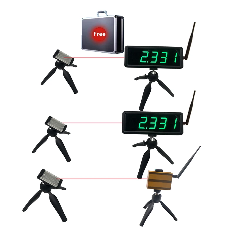 

Light Emitting Diode Racing Clock Accurate Countdown Digital Racing Timer for Athletes Running Speed Training