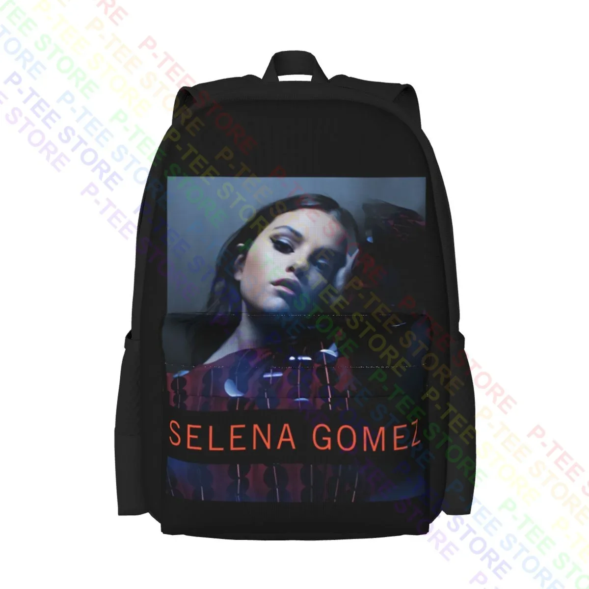 

Selena Gomez Revival Tour Pop Star Large Capacity Backpack Print Backpack Gym Tote Bag Clothes Backpacks