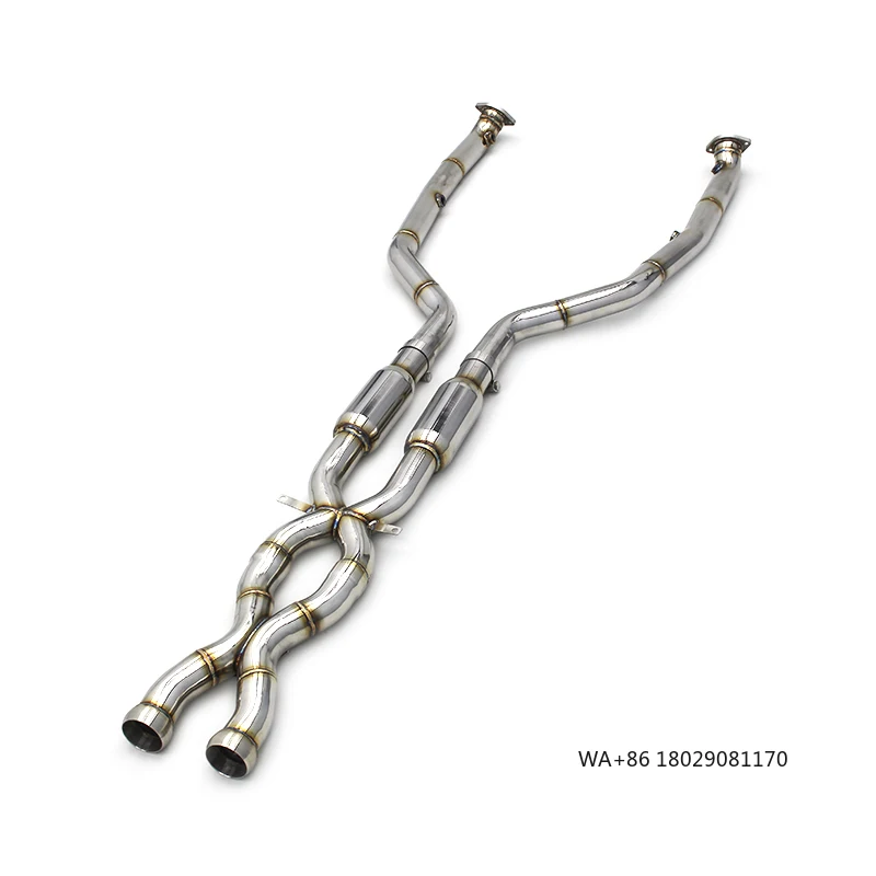 

OEM Mid pipe Downpipe For M3 E92/E90/E93 V8 4.0L 2008-2013 Stainless Steel Exhaust Pipe without catalyst Car Exhaust System