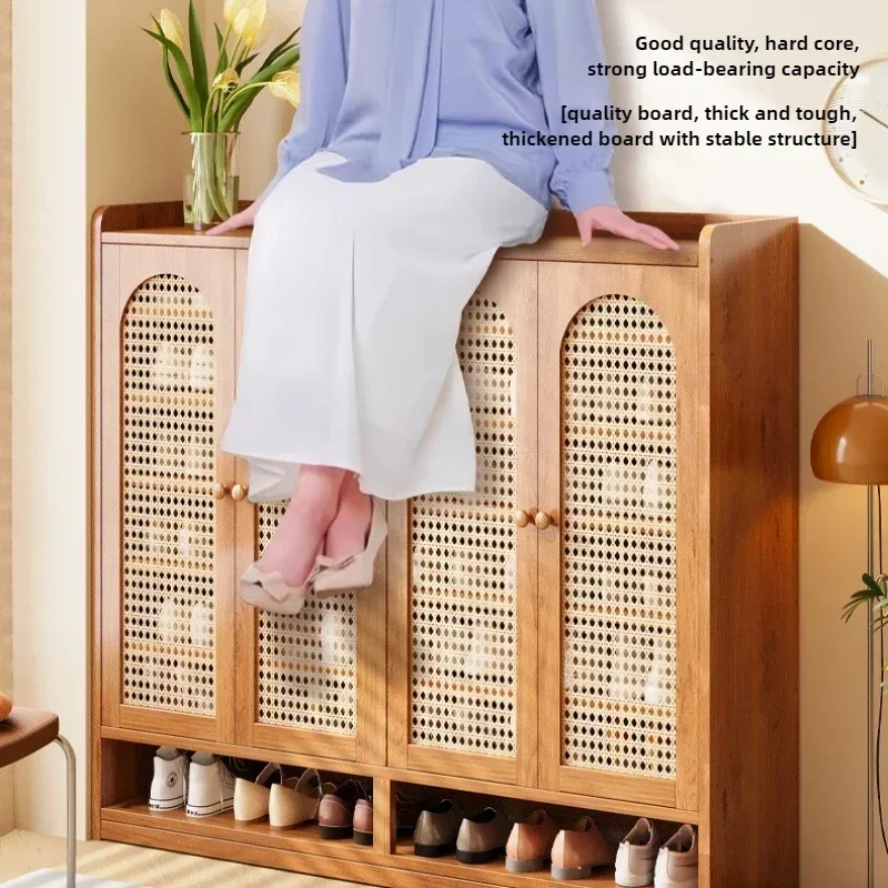Household Goods Vertical Multi-layer Shoe Rack, Household Large Capacity Living Entrance Cabinet, Multifunctional Storage Rack