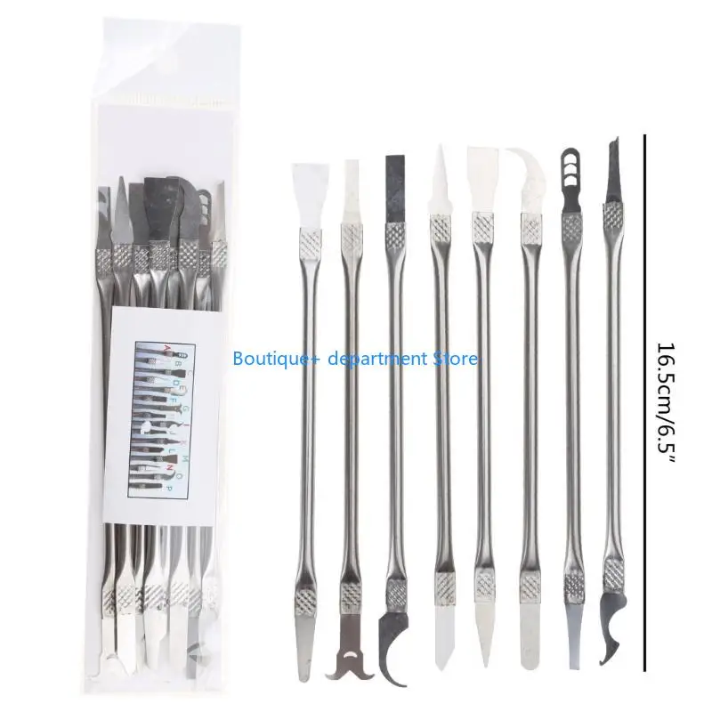 E1PD 8PCS Professional Professional Pry Pry SPUDGER SET SET SET