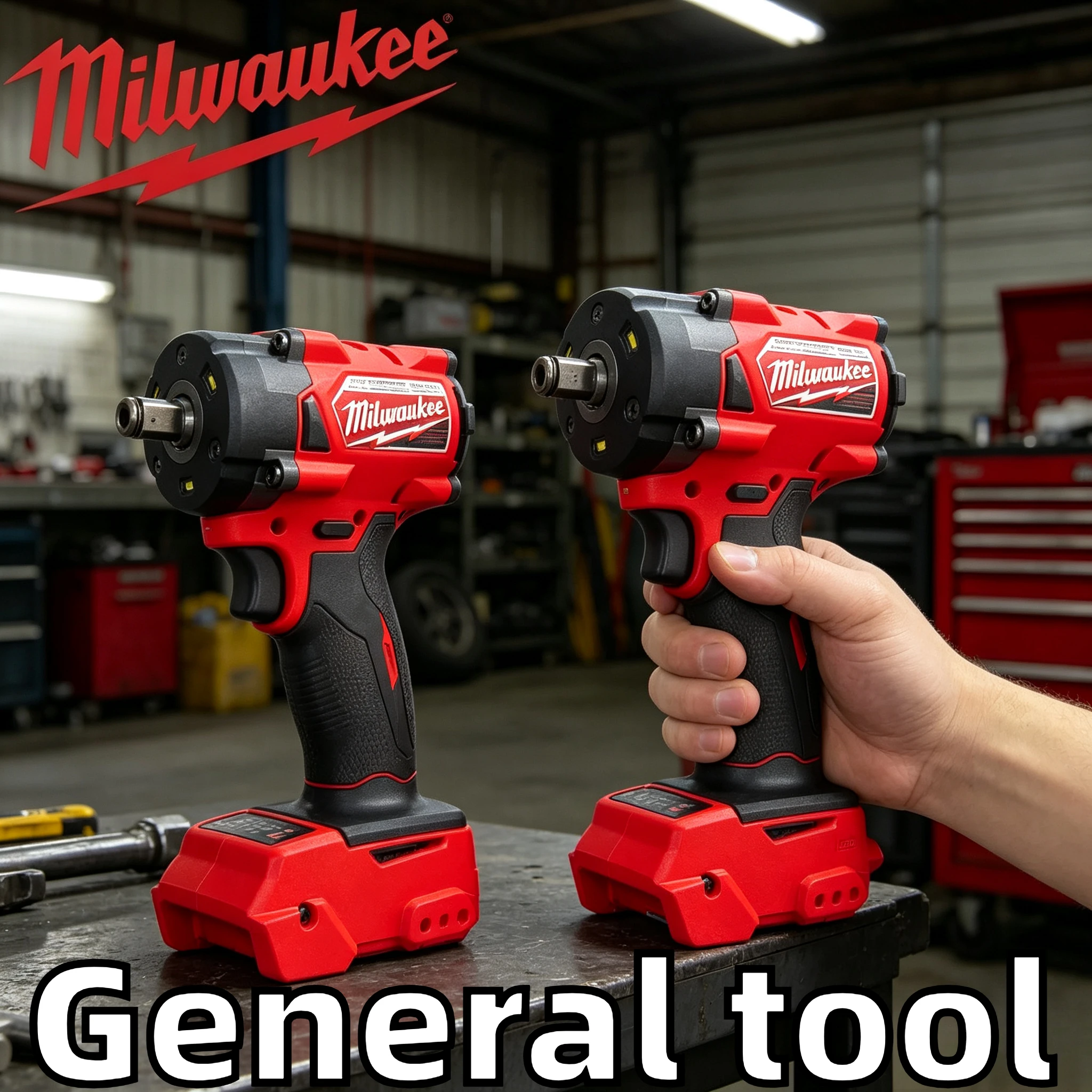 

Milwaukee 18V lithium Battery, M18 FIW212 impact wrench | General tool for Automobile Maintenance and Home Appliance Maintenance