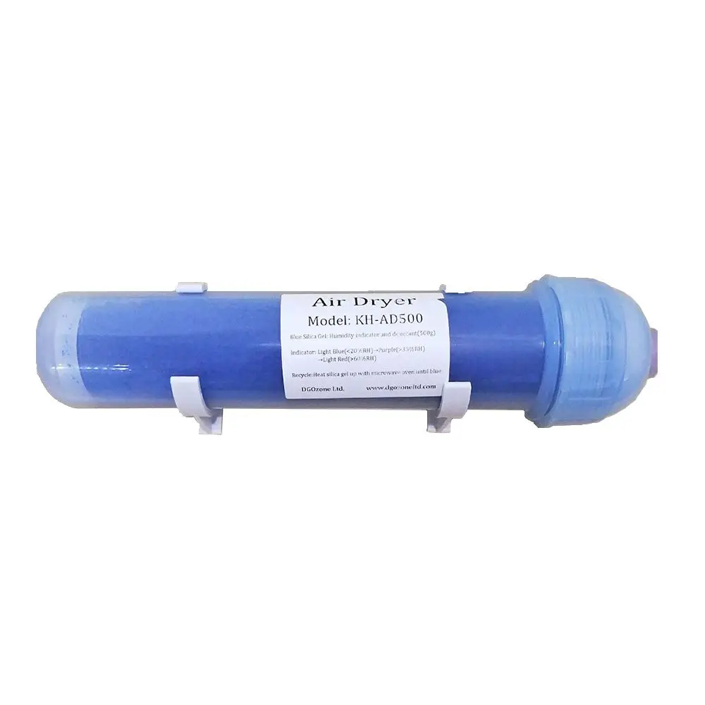 500ML Air Dryer with Silicon Bead Gas Silicon Dryer with Filtering Blue Gel Beads KH-AD500