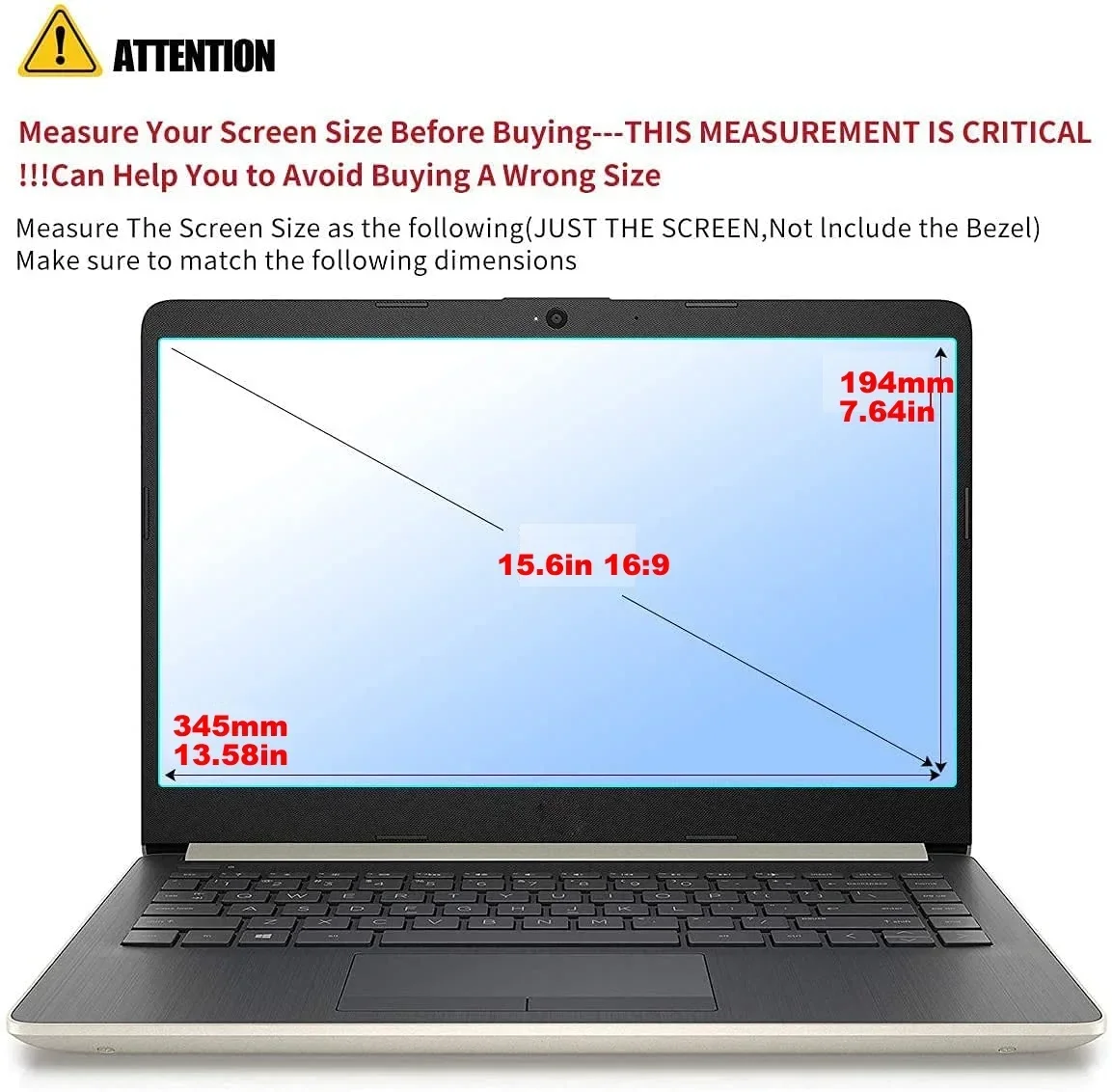 2PC Anti Glare 15.6-inch Screen Guard Protector HP PAVILION 15-CB076TX 15-BC014TX 15-CX0067TX 15-DK0139TX 15-EC0057AX 15.6