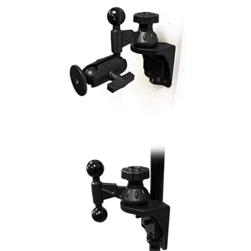 

Vertical Single swing Arm double Ball Head Universal Adjustment Bracket Adapts To 1.5" Ball Head/"C" Size