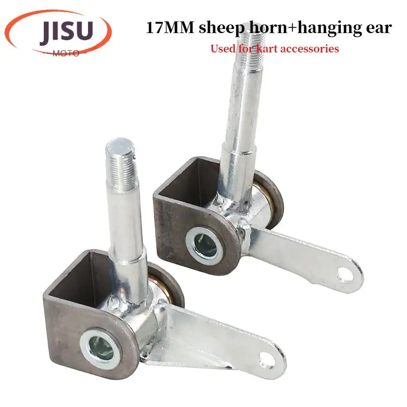 

For Go Kart Motorcycle Front Wheel 1pair （2pcs） Steering Shaft M17 now 17mm hot Knuckle Spindle