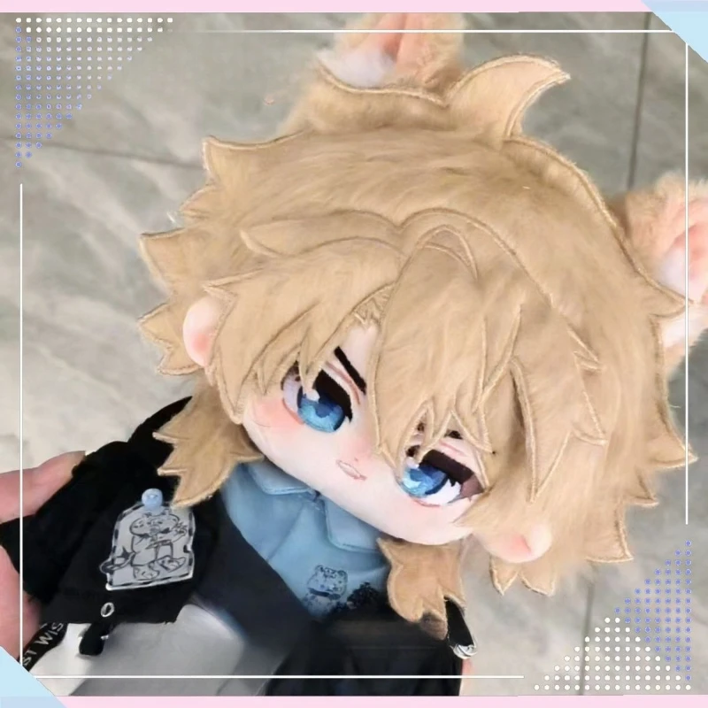 

20-сантиметровая аниме-кукла Варка из игры Genshin Impact, милая косплей-кукла из мягкого хлопка с каркасом, мультяшная игрушка для переодевания, фигурка, подарок для фанатов