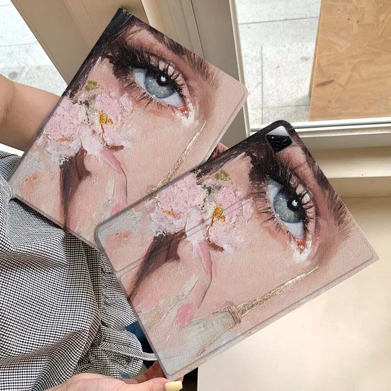 

Red Heart Pattern Design Tablet Case For Xiaomi Redmi Mini Pad SE K 2 4 5 6 7 8 2023 2025 11 8.8 11.2 10.1 Pro Gift