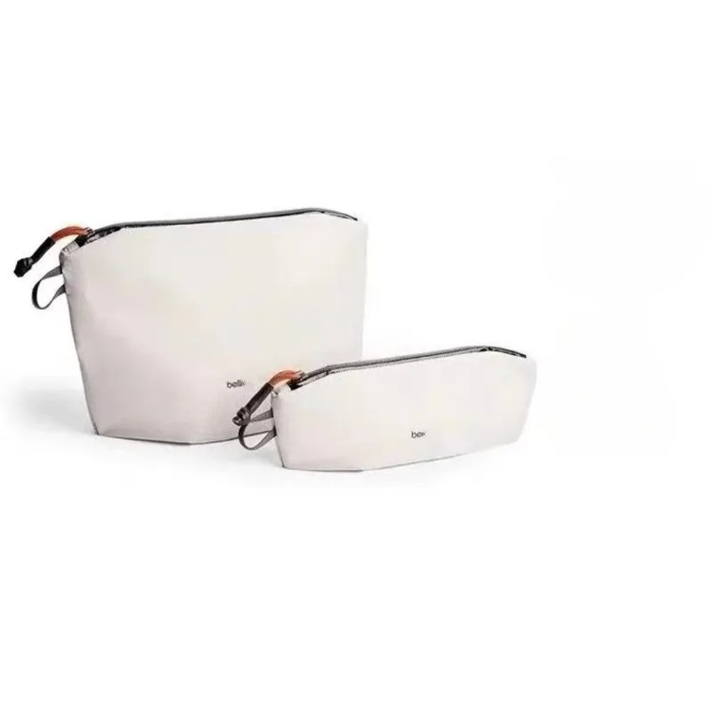 2PCSPouch Duo Lightweight Water Resistant Toiletry Bag Foldable Travel Cosmetic Gadget Cable Storage Organizer Pouch Pencil Case