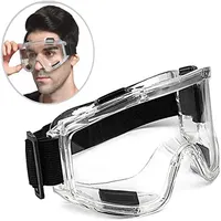 Transparent Goggles Protective Glasses, Dust-Proof, Wind-proof Mirrors, Anti-impact, Sand and Dust for Snowboard Outdoor