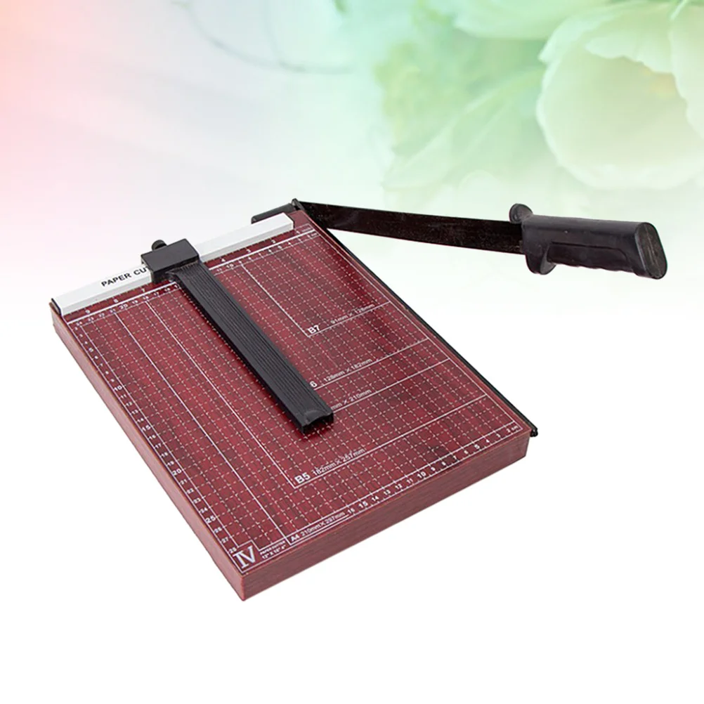 ماكينة قطع الورق مقصلة الصور مقاس A4، قاعدة شبكية شديدة التحمل، ماكينة تشذيب الورق القابلة للتعديل للاستخدام الاحترافي للمكتب المنزلي #2