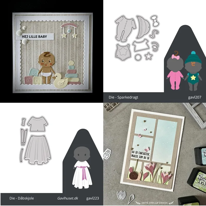 Troqueles de corte de vestido blanco para una persona calva, plantilla de decoración para diario de recortes, plantilla en relieve, tarjeta de felicitación artesanal hecha a mano