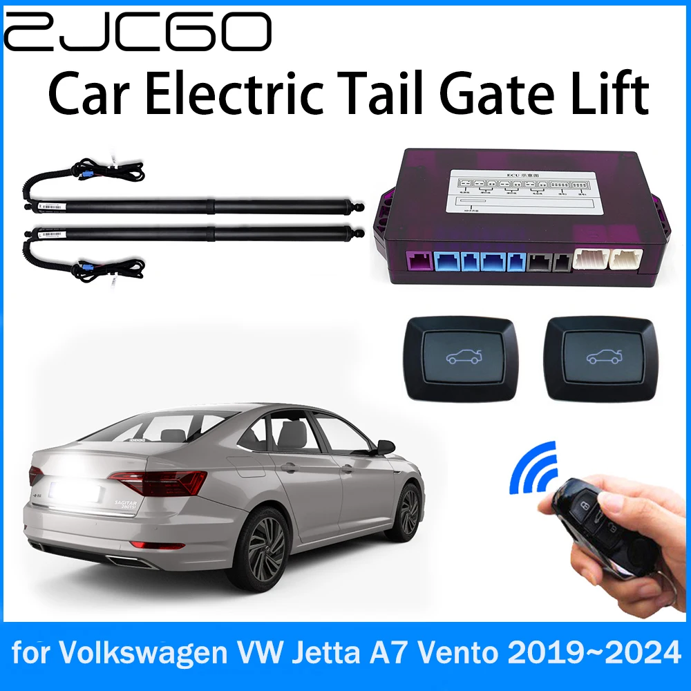 

ZJCGO Power Trunk Electric Suction Tailgate Intelligent Tail Gate Lift Strut for Volkswagen VW Jetta A7 Vento 2019~2024