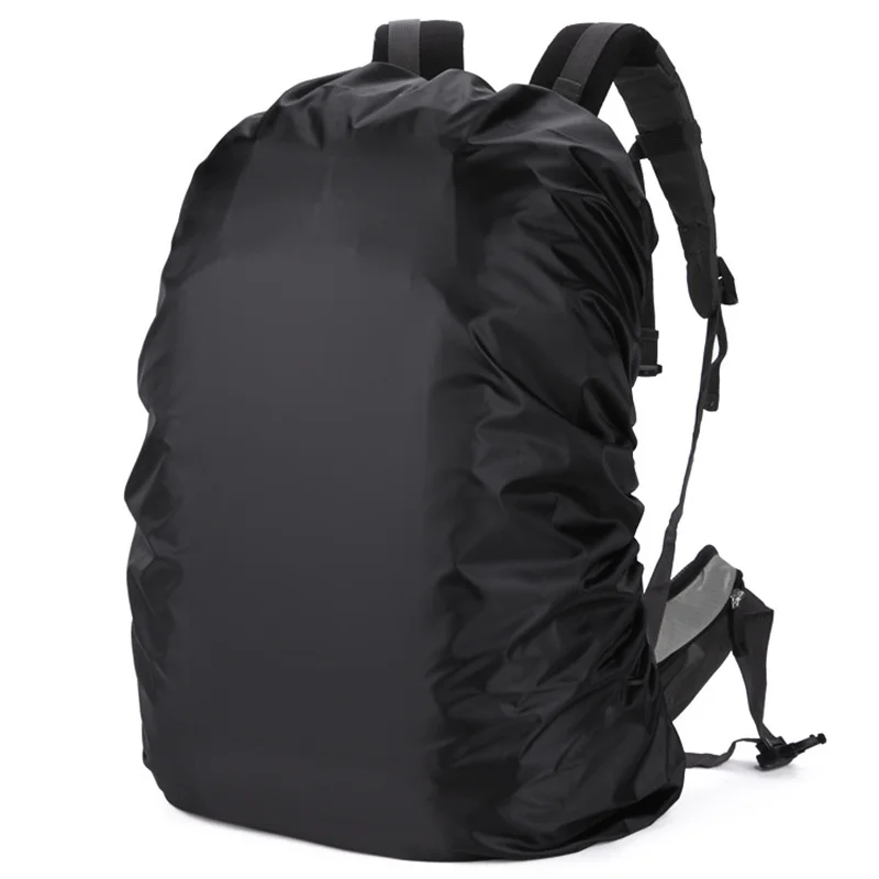 30L Waterproof Camouflage RainCover For Camping Climbing Bags Hiking Backpack Rain Cover Dustproof Travel Bag Cover image 2