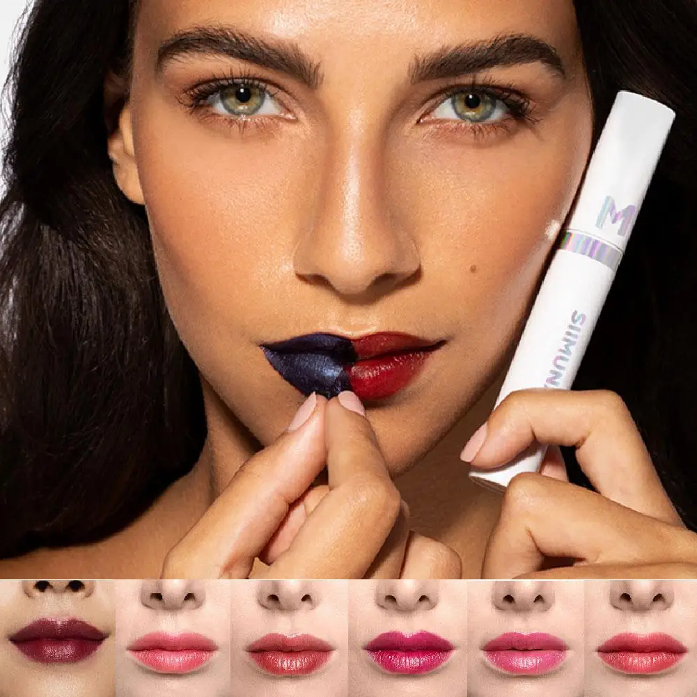 ピールオフリップステイン韓国メイクアップ化粧品長期的なピンクリップティントナチュラル防水ピールオフリップタトゥーグロス