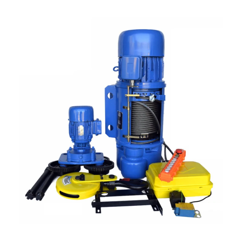 220V 3 Phase 50HZ 5 Ton 5000kg 11000bls Wire Rope Electrical Hoist Electric Crane Winch