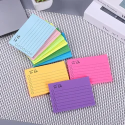 50 fogli per fare la lista Memo pad Solid Tearable Sticky Notes messaggio scrittura Note pad pianificatore giornaliero cancelleria coreana ufficio