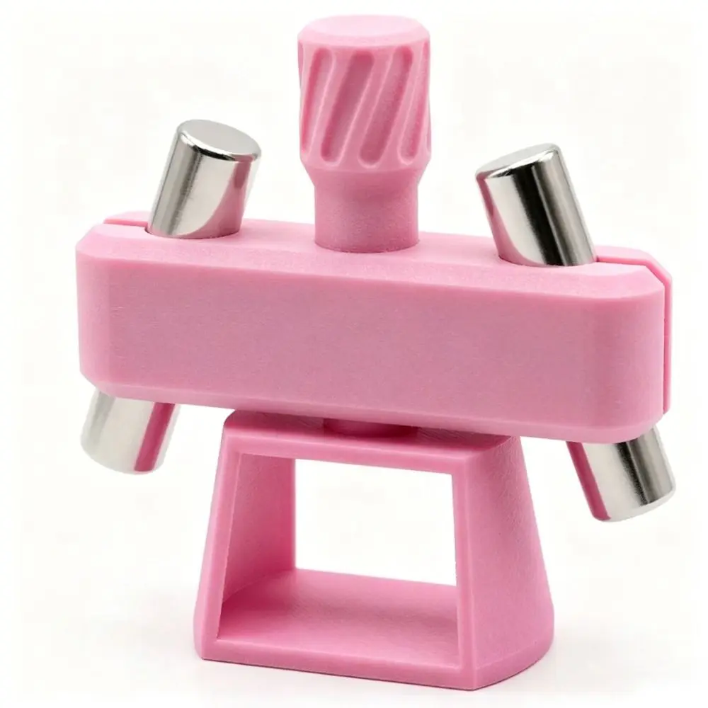 Adjustable Cat Eye Nail Magnet Automatic Double Magnets Glass Bead Nail Tool Easy To Use Non-slip Handle Magnetic Nail Art Tool