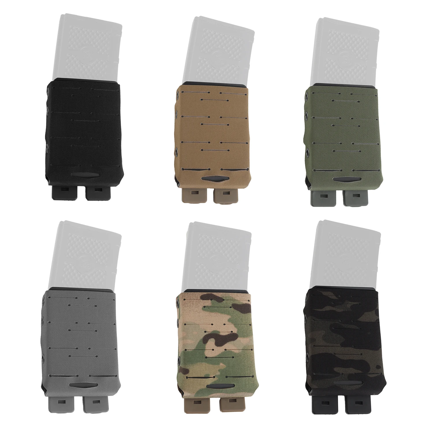 WRC – pochette magnétique légère pour fusil, porte-revues léger à insert intégré, Compatible Molle AR-15 / M4 5.56