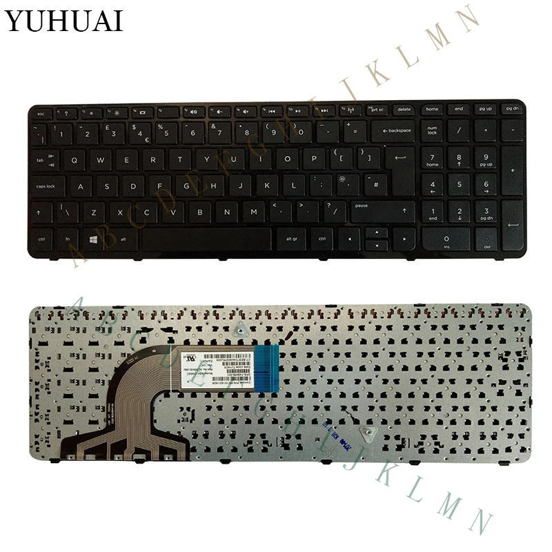 

L... New UK keyboard for HP 250 G2 250 G3 255 G2 255 G3 256 G2 256 G3 With Frame