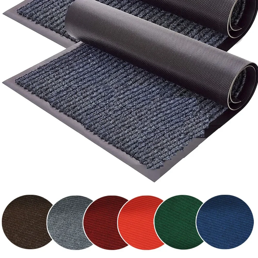 

1PC Washable and Non-slip Entrance Doormat Indoor Outdoor Washable Rug Entryway Mats Dust and Anti-stain Spots Can Be Cut Rug