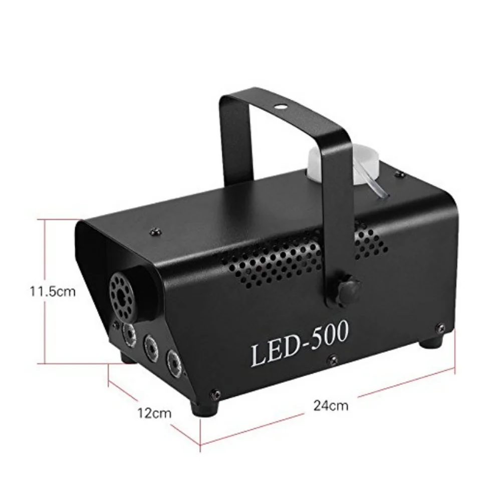 Machine à fumée colorée Disco à distance sans fil, mini LED, brumisateur, éjecteur, DJ, fête de Noël, lumière de scène, machine à brouillard, offre spéciale