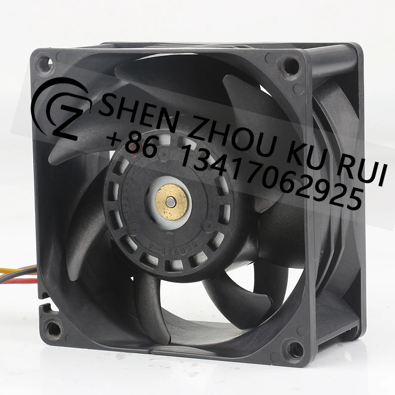 Sanyo 12 V Vierdraht 3,8 A 8038 80 x 80 x 38 mm 8 cm Hochgeschwindigkeits-Ultra-Stahl-PWM-Konverter 9GV0812P1G041 Lüfter