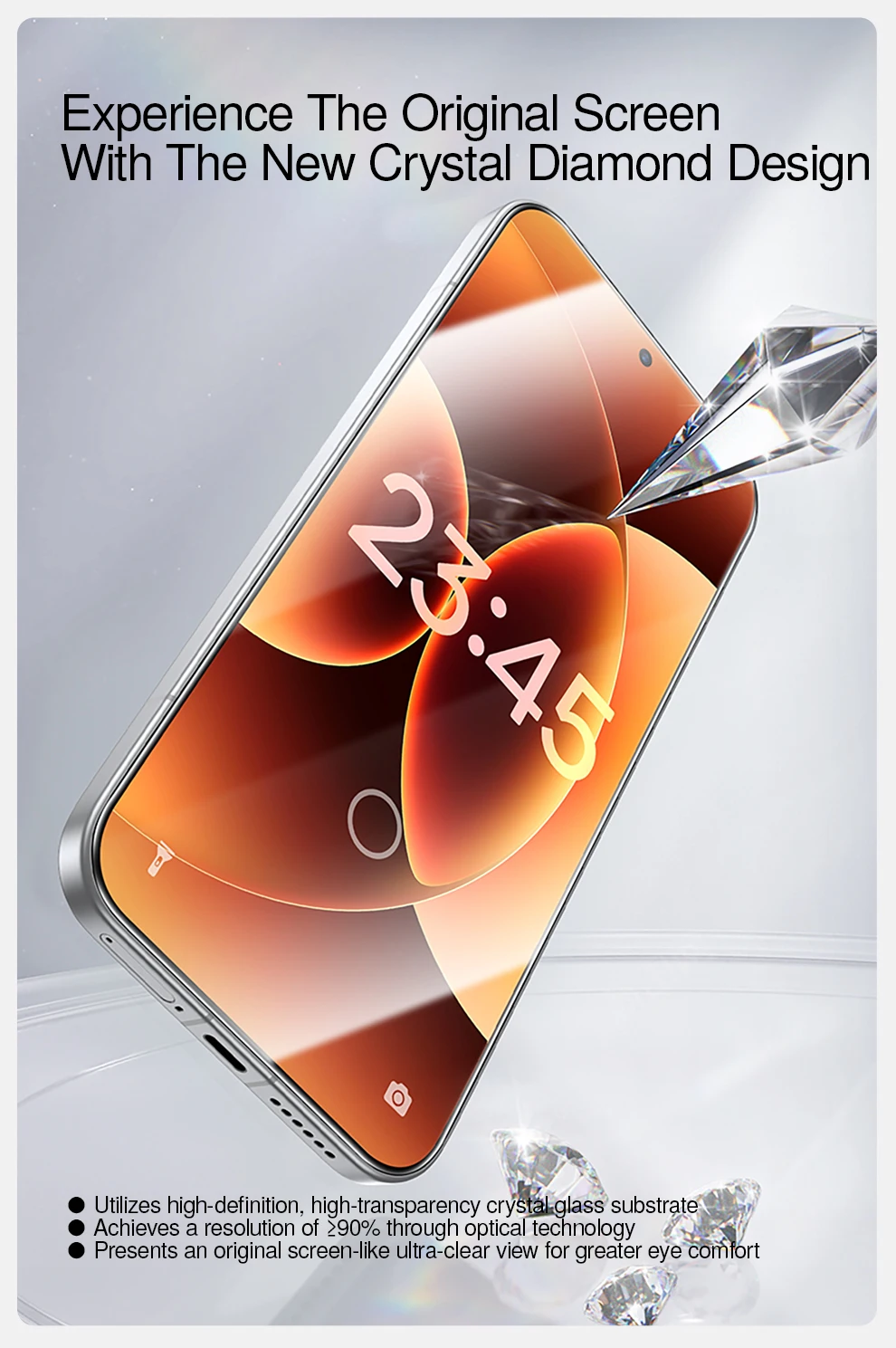SmartDevil Tempered Glass for Xiaomi POCO F8 Pro F7 F5 F6 X7 Pro F4 Screen Protector for Poco X8Pro Max HD Protective Glass Film
