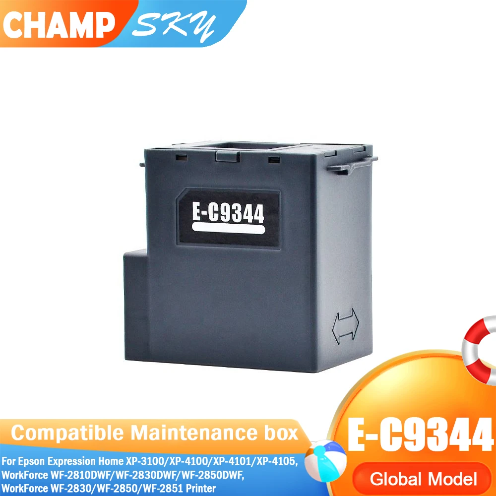 ChampSky C12C934461 C9344 EWMB3 Compatible Ink Maintenance Box for Epson Expression Home XP-3100/XP-4100/XP-4101/XP-4105 Printer