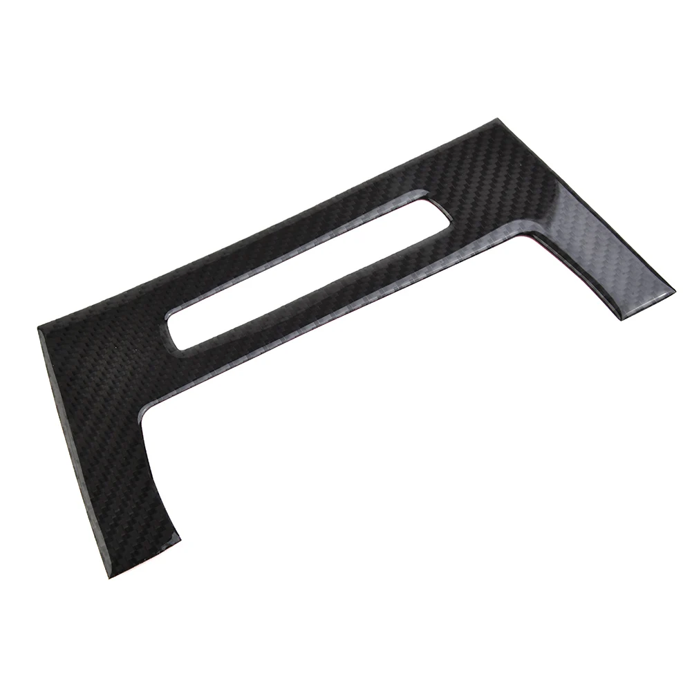 تثبيت لوحة CD لتكييف الهواء من ألياف الكربون لمظهر حديث وأنيق لسيارة BMW 3 Series E90 E92 E93 2005 12 #5