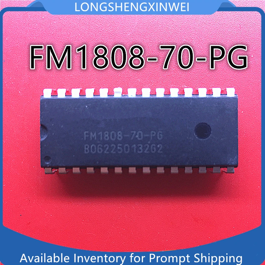 1PCS FM1808-70-P FM1808-70-PG Inline DIP-28 Memory Chip