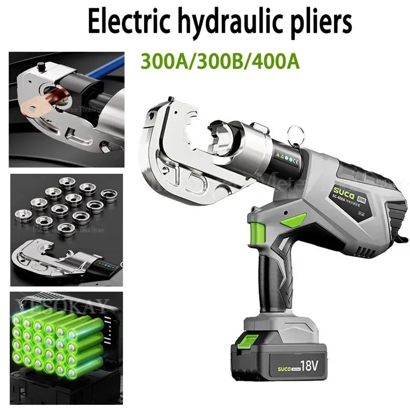 

Fast Electric Hydraulic Pliers Wire Terminal Cable Automatic Crimping Pliers Rechargeable Lithium Voltage Pliers Pex CE