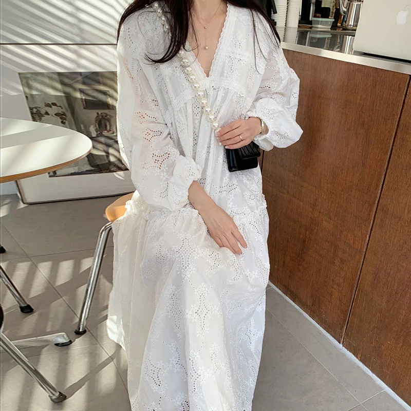 Cheap wholesale 2021 spring summer autumn new woman Lady fashion casual sexy women Dress female white dress BPy1752